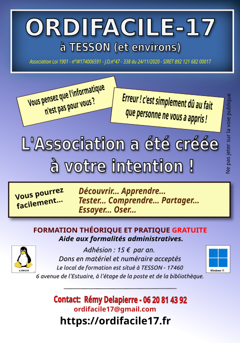 Atelier informatique